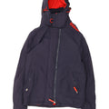 Superdry Mens Graphic Windbreaker Jacket UK 36 Small Navy Blue
