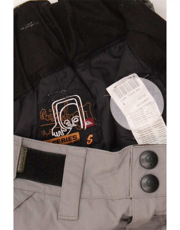 Quiksilver Mens Ski Trousers Small  Grey Polyamide