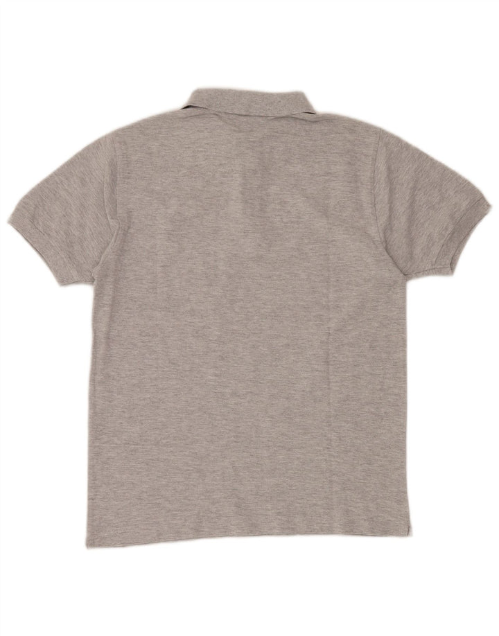 KAPPA Mens Polo Shirt Small Grey Cotton
