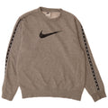 Nike Mens Graphic Sweatshirt Jumper Small Grey Flecked Cotton