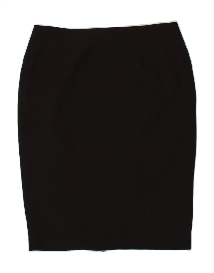 VINTAGE Womens Pencil Skirt UK 10 Small W30  Black Vintage Vintage and Second-Hand Vintage from Messina Hembry 