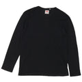 Levi's Womens Top Long Sleeve UK 14 Medium Black Cotton