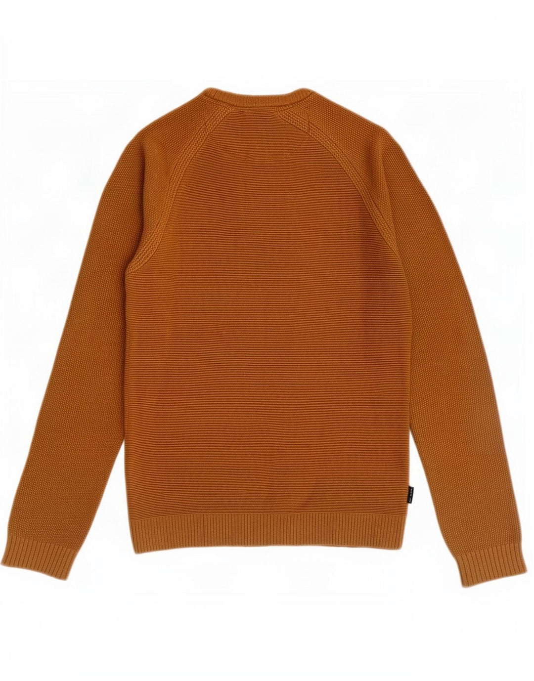 Ted Baker Mens Crew Neck Jumper Sweater Size 2 Small Beige Cotton