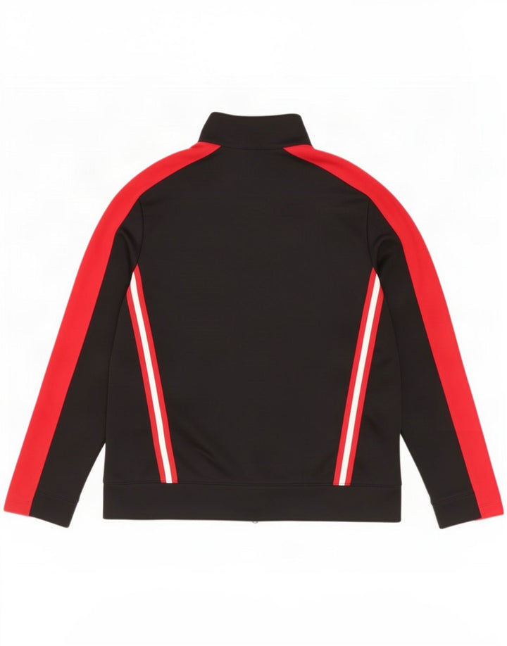 Jordan Mens Tracksuit Top Jacket Large Black Colourblock Polyester