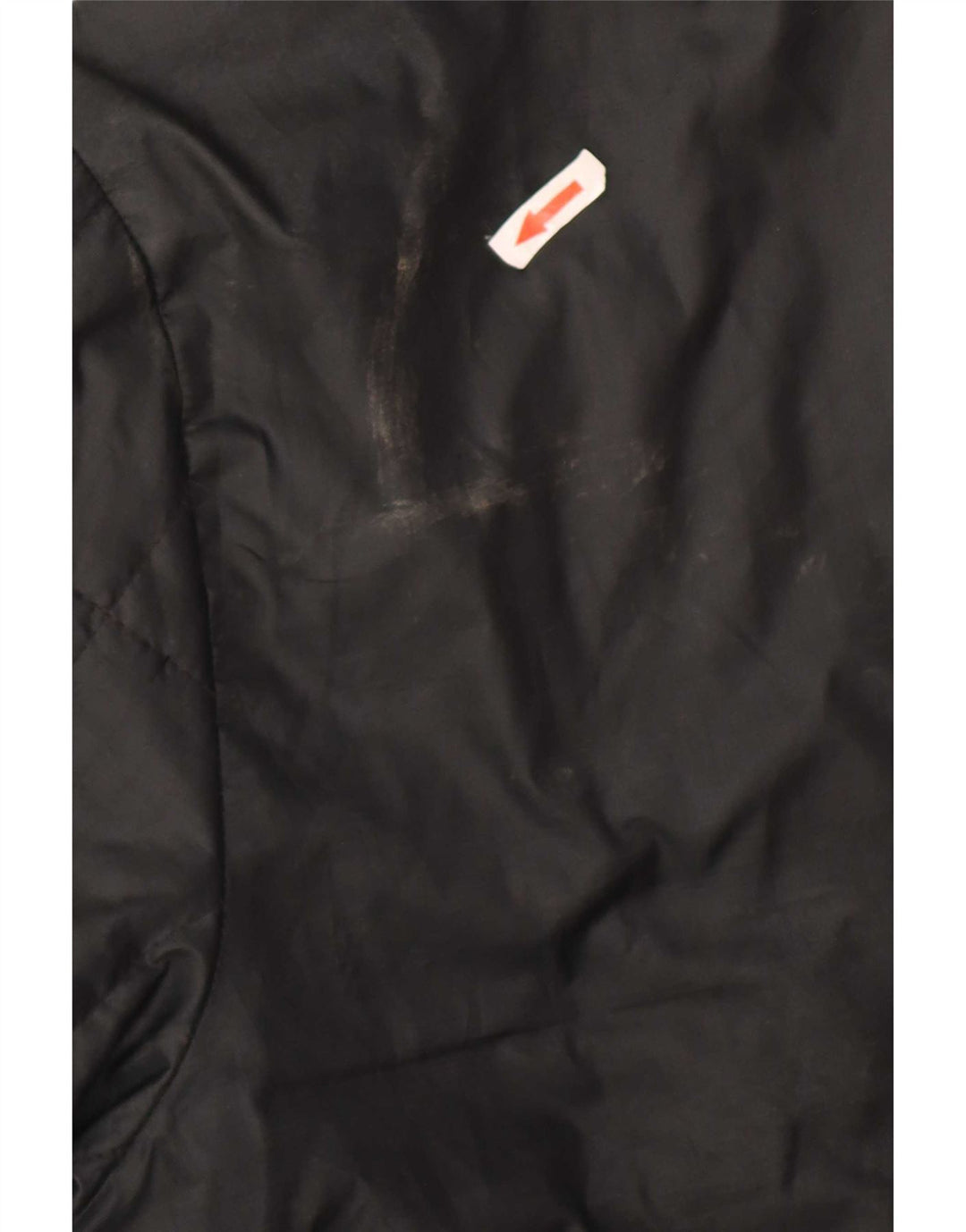 Nike Mens Hooded Padded Jacket UK 40 Large Black Polyester