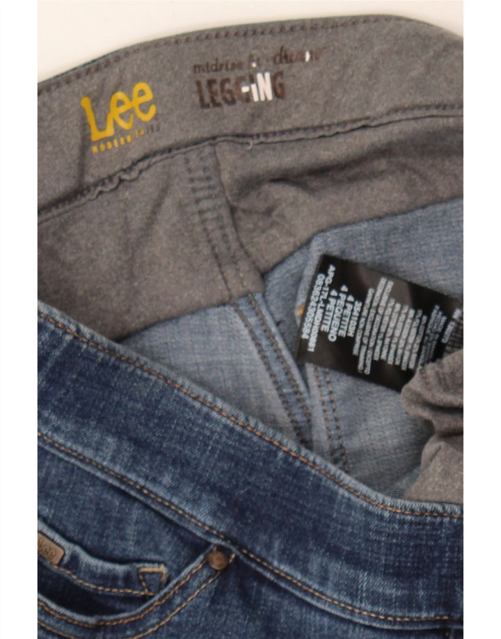 LEE Womens Legging Jeans US 4 Small W28 L28 Blue Cotton Vintage Lee and Second-Hand Lee from Messina Hembry 