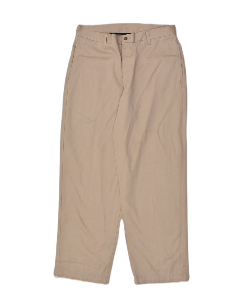 WRANGLER Mens Straight Chino Trousers W36 L29  Beige Cotton | Vintage Wrangler | Thrift | Second-Hand Wrangler | Used Clothing | Messina Hembry 