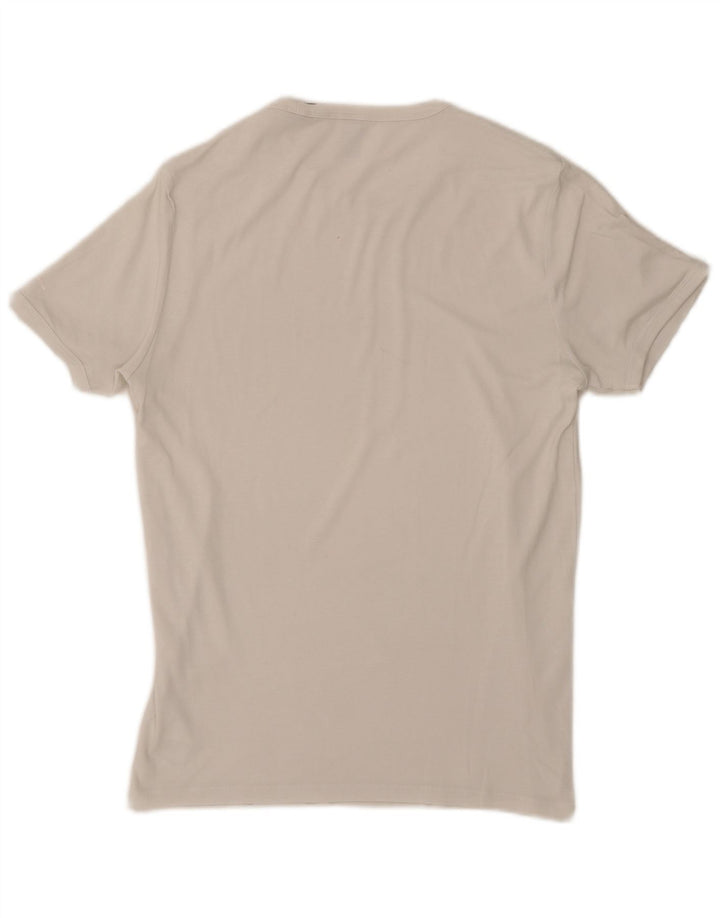 G-Star Mens T-Shirt Top Medium White Cotton