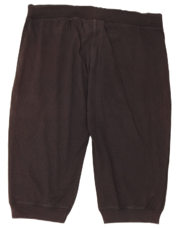 Champion Womens Bermuda Sport Shorts UK 14 Medium Black Cotton