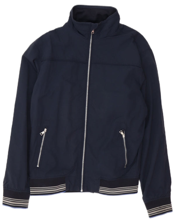 Marks & Spencer Mens Blue Harbour Bomber Jacket UK 38 Medium Navy Blue
