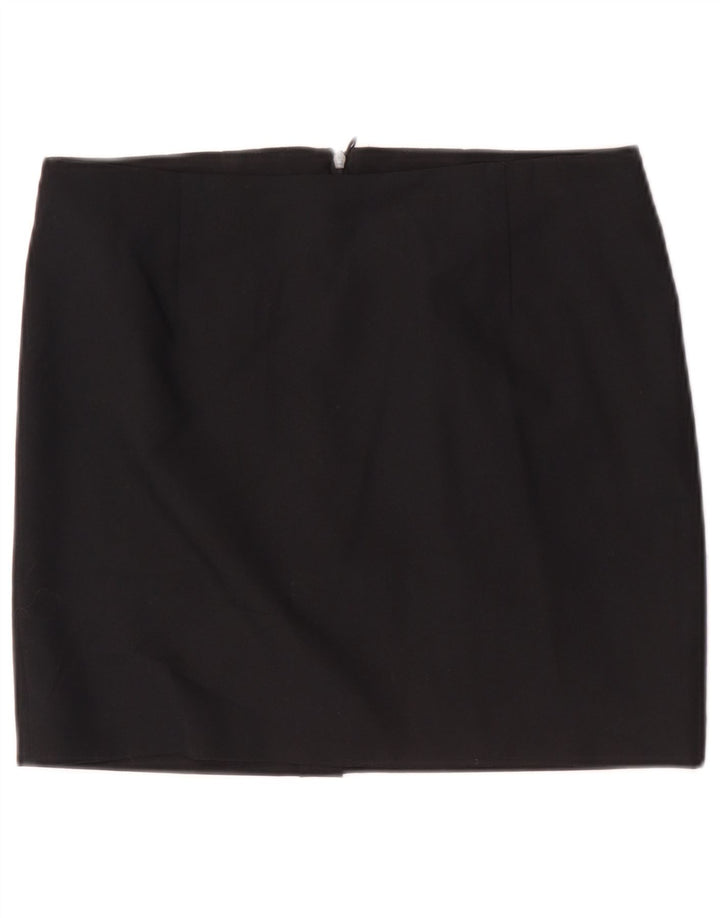 Zara Womens Mini Skirt Medium W28 Black Polyester