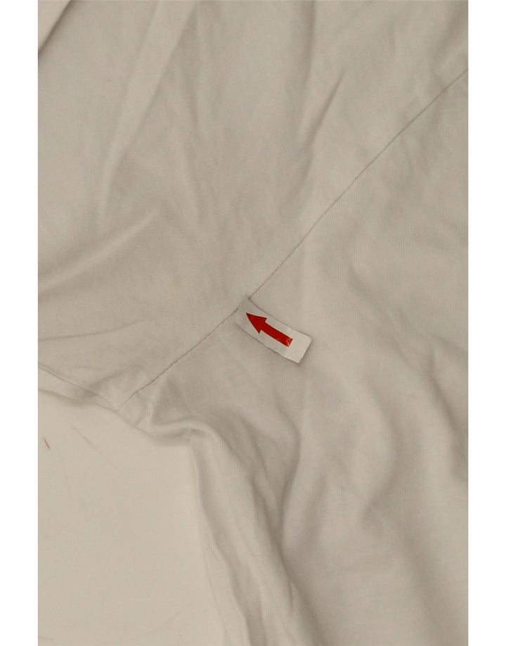 Puma Mens Graphic T-Shirt Top Large White