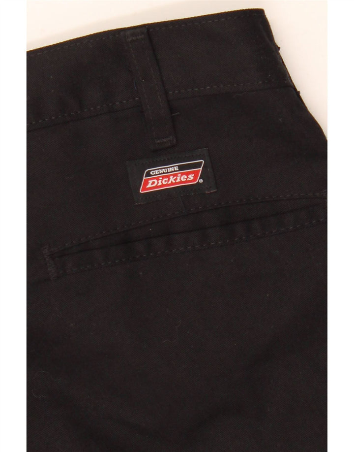 Dickies Mens Straight Cargo Trousers W32 L32 Black Polyester