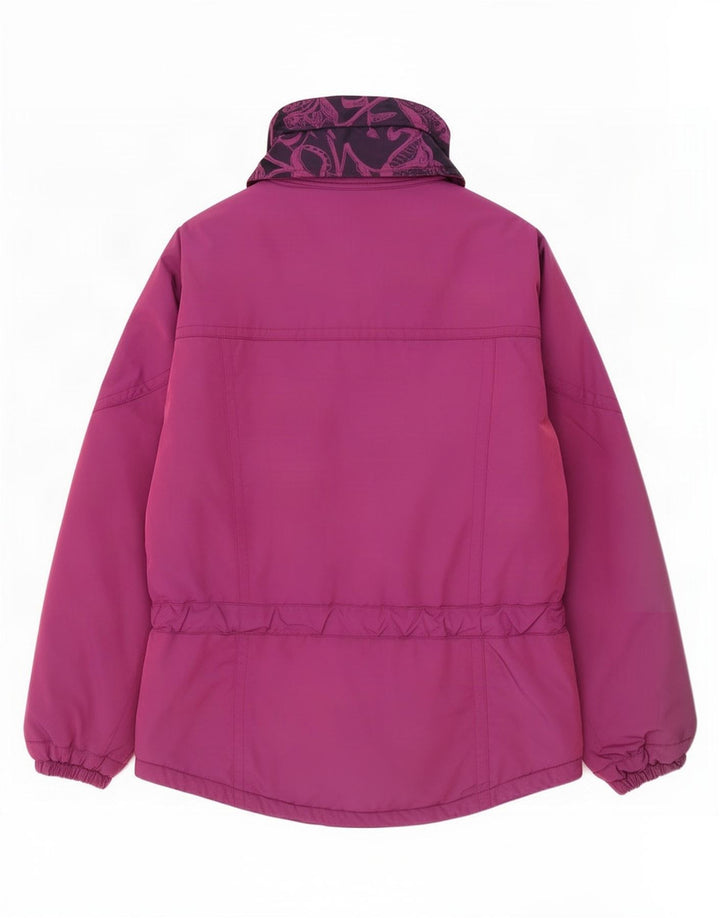 Belfe Womens Oversized Ski Jacket UK 16 Large Pink Nylon