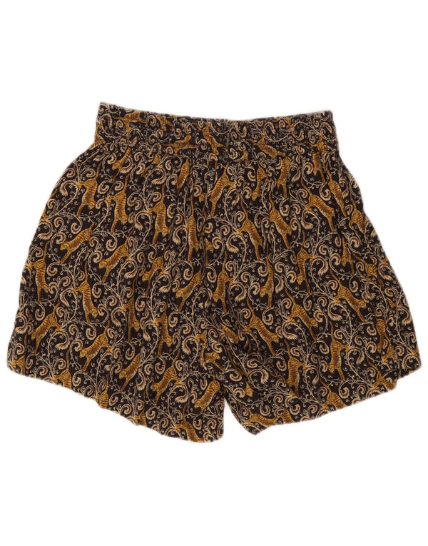 Fat Face Womens Casual Shorts UK 8 Small W26 Multicoloured Animal Print