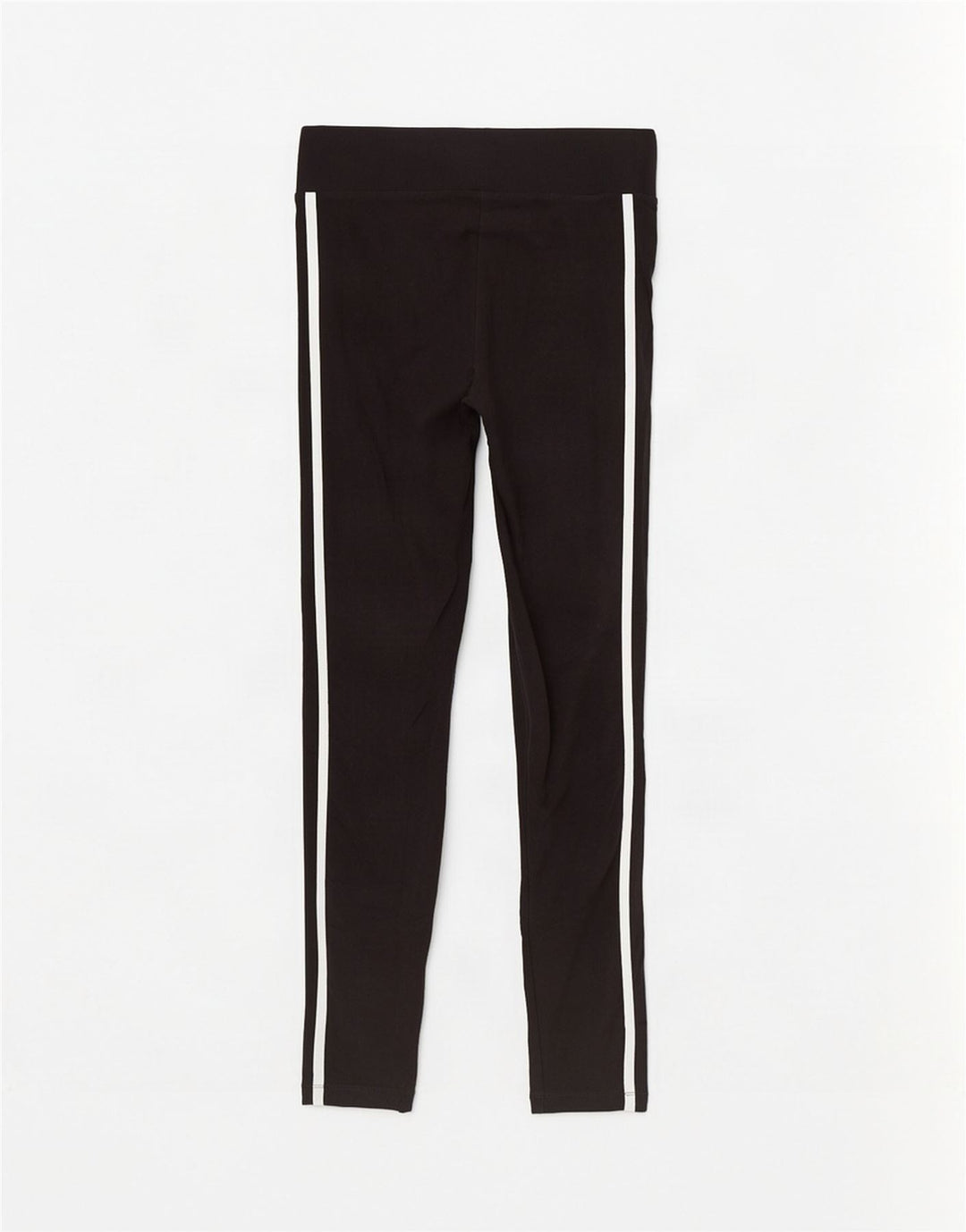 Adidas Womens Leggings UK 14 Medium Black Cotton