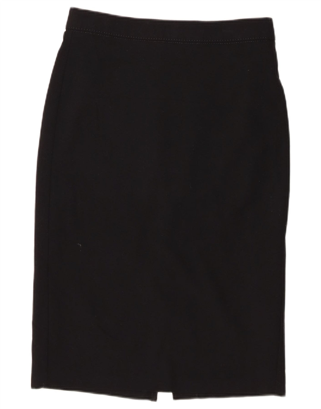Marks & Spencer Womens Pencil Skirt UK 10 Small W28 Black Polyester