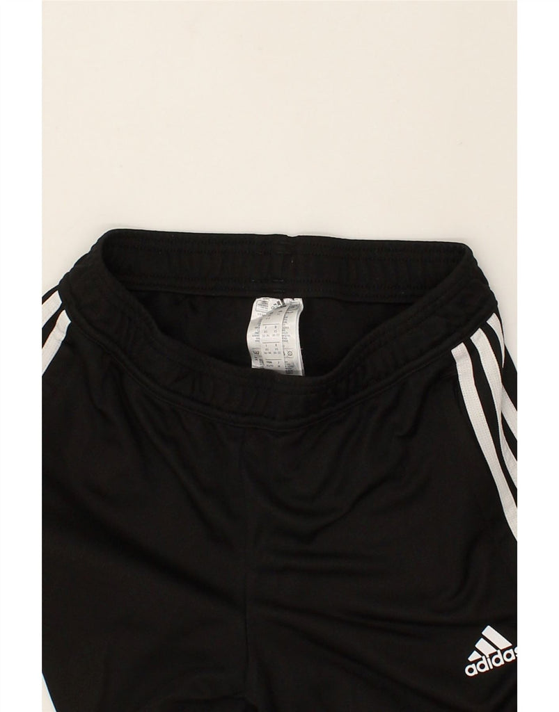 ADIDAS Womens Tracksuit Trousers UK 4/6 XS Black Polyester | Vintage Adidas | Thrift | Second-Hand Adidas | Used Clothing | Messina Hembry 