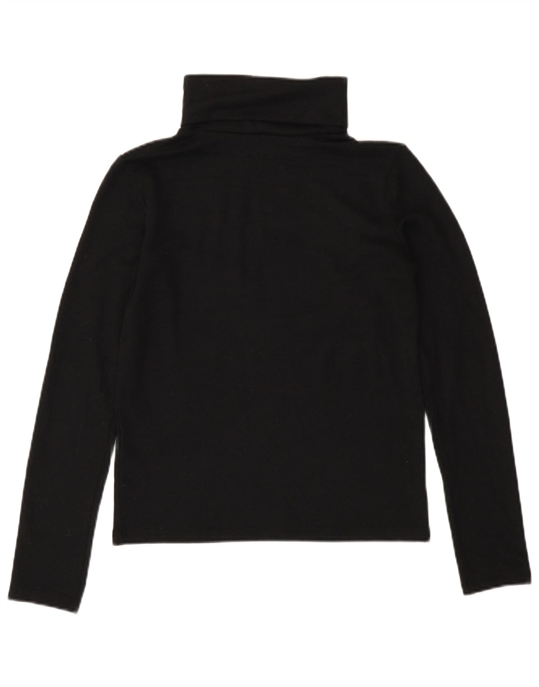 Zara Womens Roll Neck Jumper Sweater UK 12 Medium Black