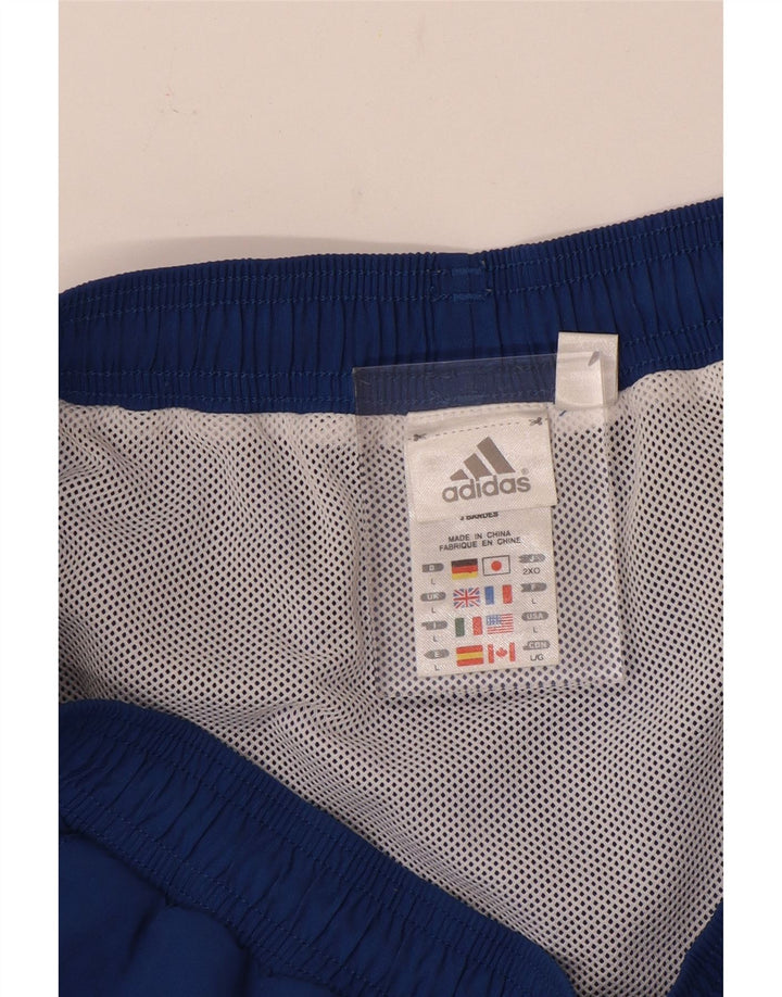 Adidas Mens Swimming Shorts Large  Blue Nylon