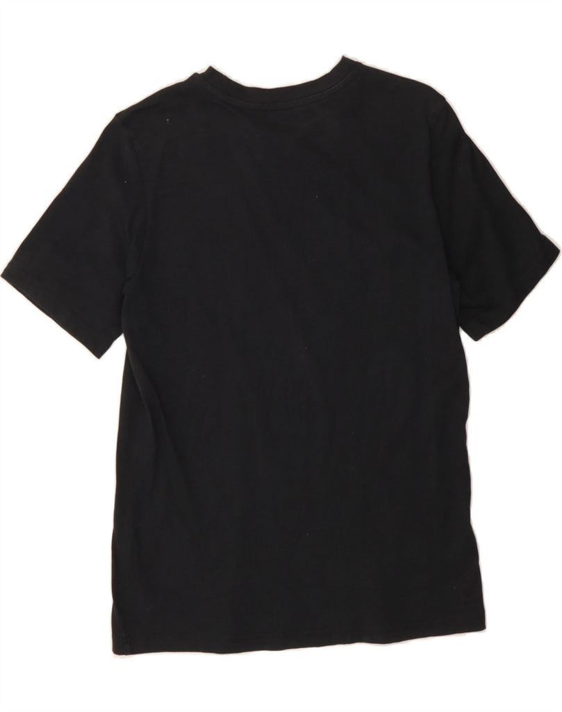 ADIDAS Boys T-Shirt Top 13-14 Years Black Cotton Vintage Adidas and Second-Hand Adidas from Messina Hembry 