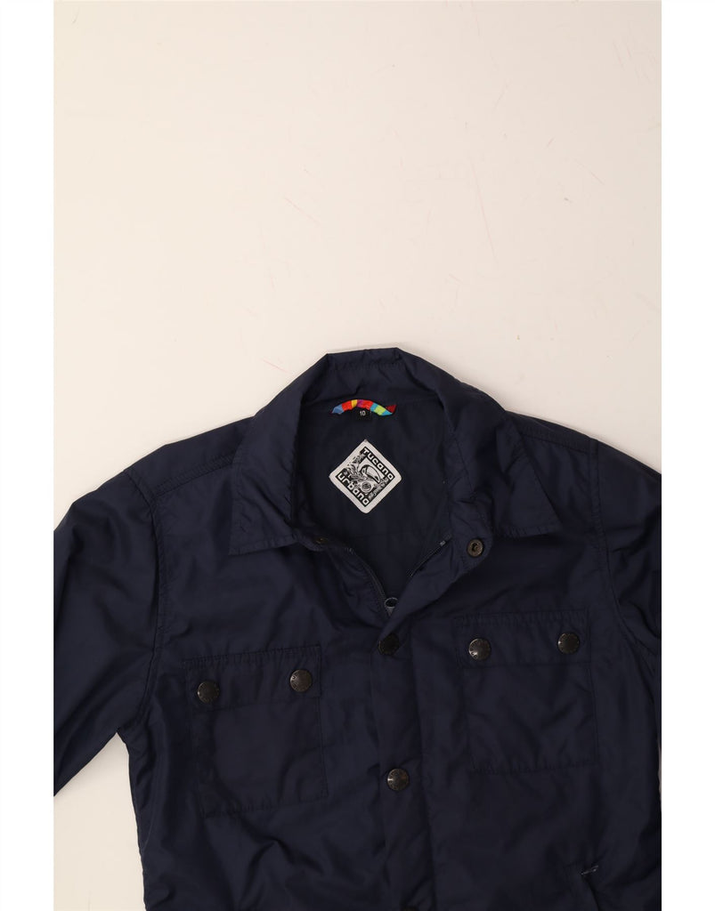 UMBRO Boys Utility Jacket 9-10 Years Navy Blue Polyamide Vintage Umbro and Second-Hand Umbro from Messina Hembry 