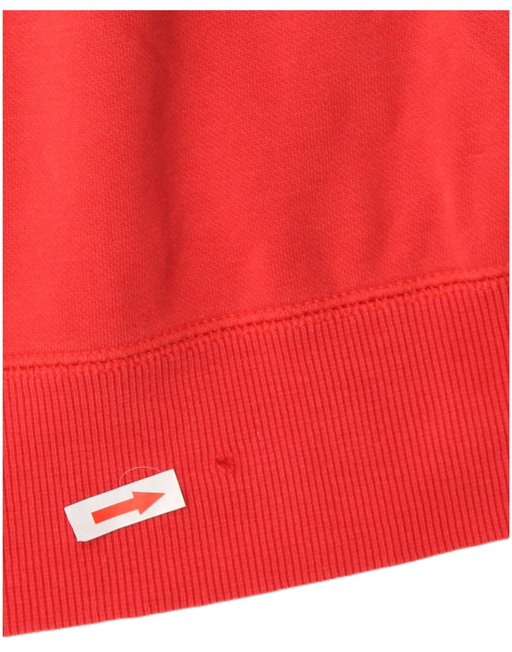 Puma Mens Hoodie Jumper XL Red Cotton