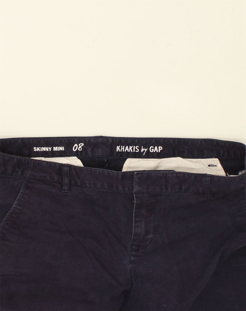 GAP Womens Khakis Skinny Chino Trousers US 8 Medium W32 L27 Navy Blue | Vintage Gap | Thrift | Second-Hand Gap | Used Clothing | Messina Hembry 