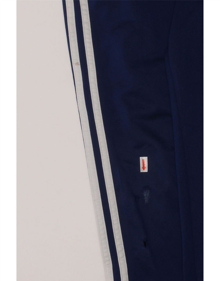 ADIDAS Boys Tracksuit Trousers Joggers 11-12 Years  Navy Blue Polyester Vintage Adidas and Second-Hand Adidas from Messina Hembry 