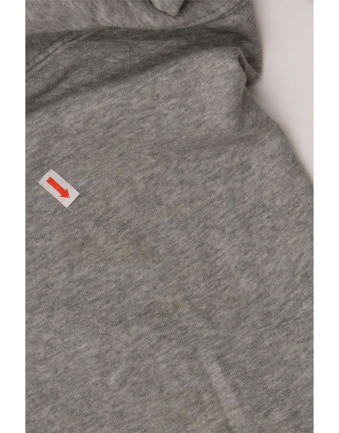 Nike Mens Hoodie Jumper Large Grey Cotton