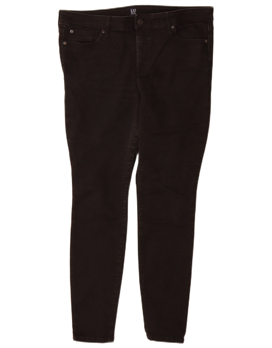 Gap Womens Regular Fit Legging Skinny Jeans W33 L29 Black