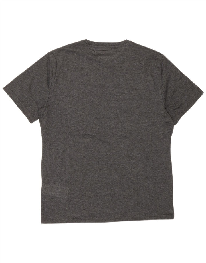 Calvin Klein Mens T-Shirt Top Medium Grey Polyester