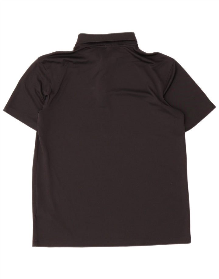 Nike Mens Graphic Polo Shirt Medium Black Polyester