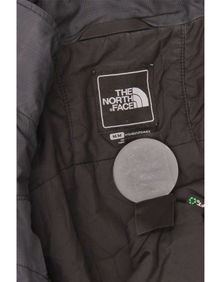 The North Face Womens Padded Jacket UK 14 Medium Navy Blue Nylon