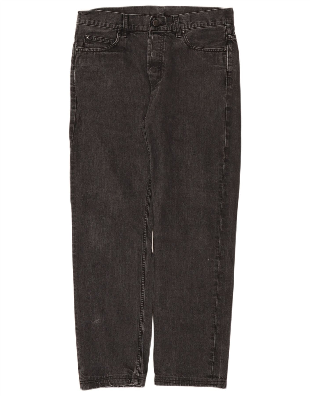 Carhartt Mens Straight Jeans W31 L28 Grey Cotton