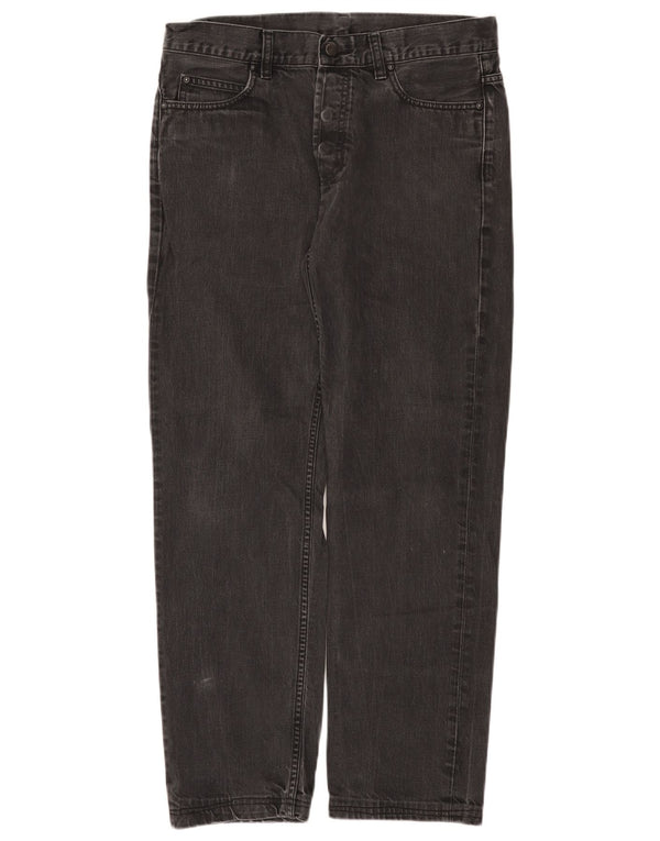 Carhartt Mens Straight Jeans W31 L28 Grey Cotton