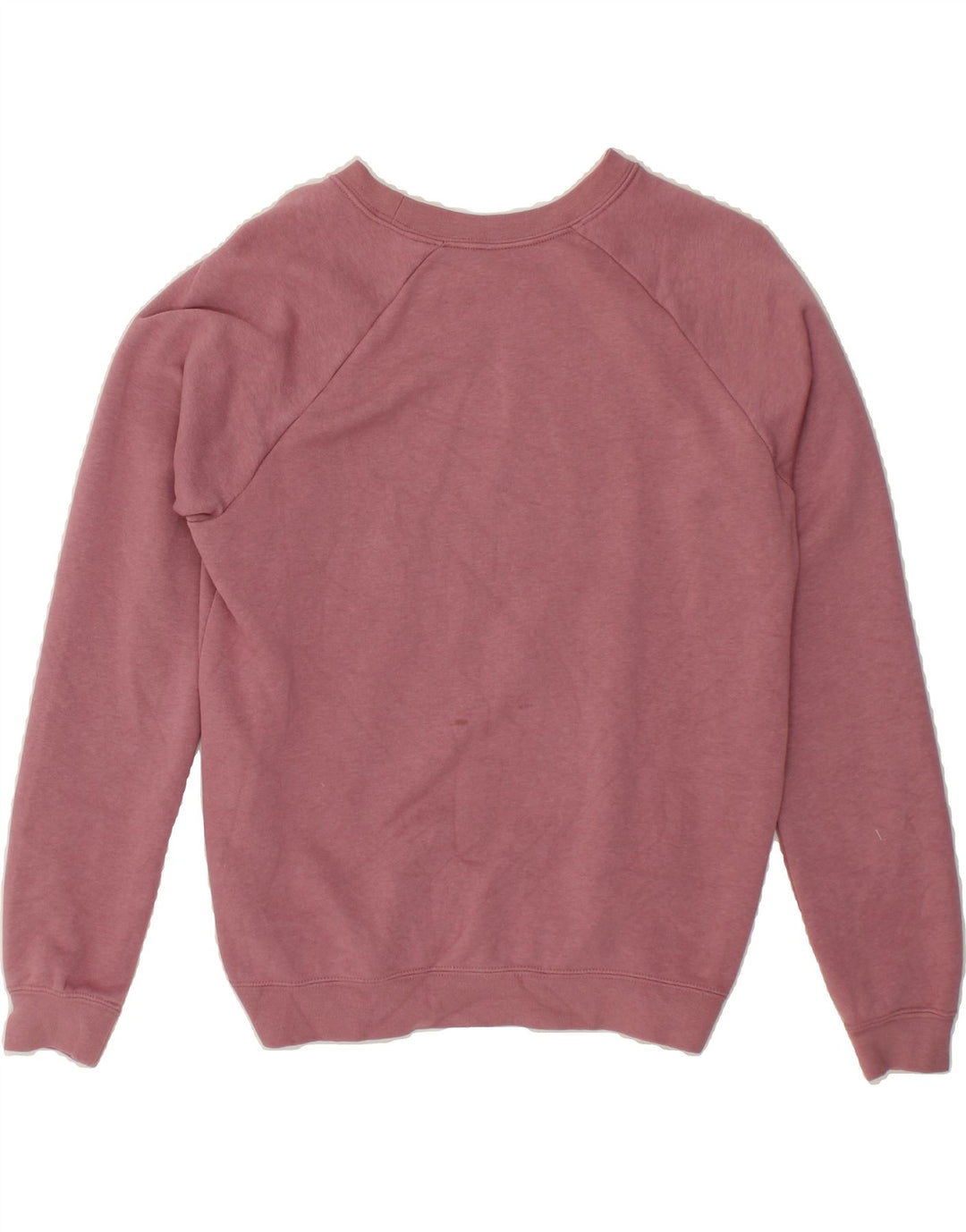 NIKE Womens Oversized Graphic Sweatshirt Jumper UK 10 Small Pink Cotton Vintage Nike and Second-Hand Nike from Messina Hembry 