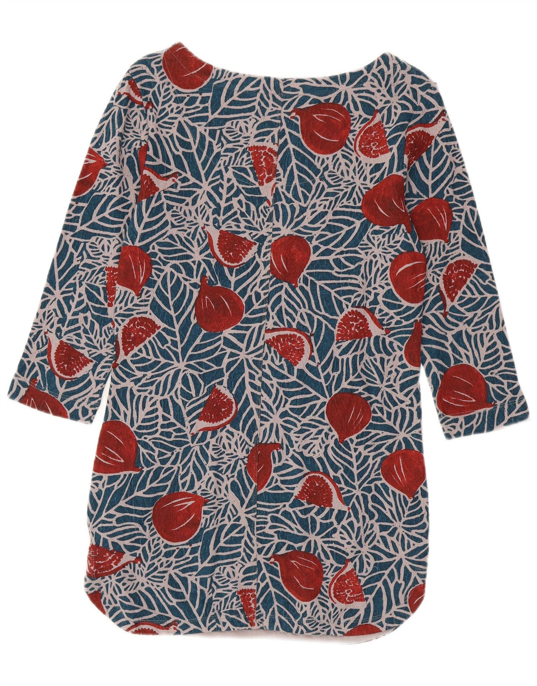 White Stuff Womens 3/4 Sleeve Tunic Top UK 8 Small Multicoloured Floral