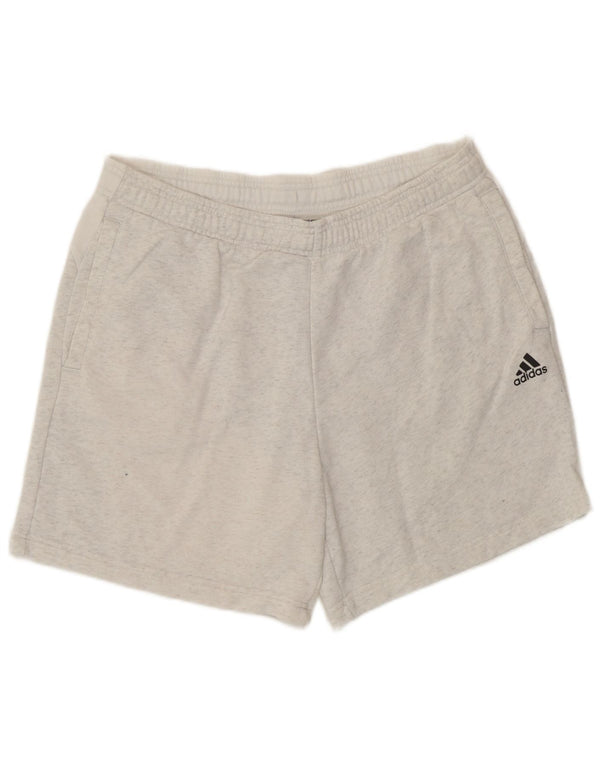 Adidas Mens Sport Shorts Large  Grey Cotton