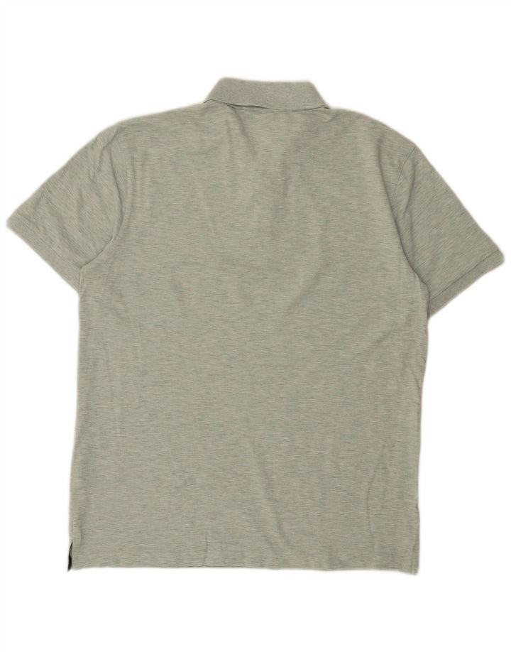 Hugo Boss Mens Regular Fit Polo Shirt Large Green Cotton