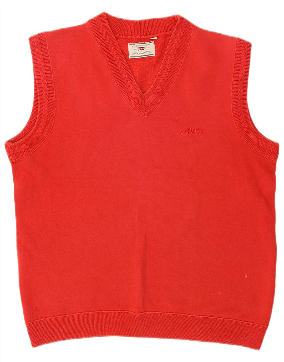 Levi's Mens Vest Tank Top Small Red