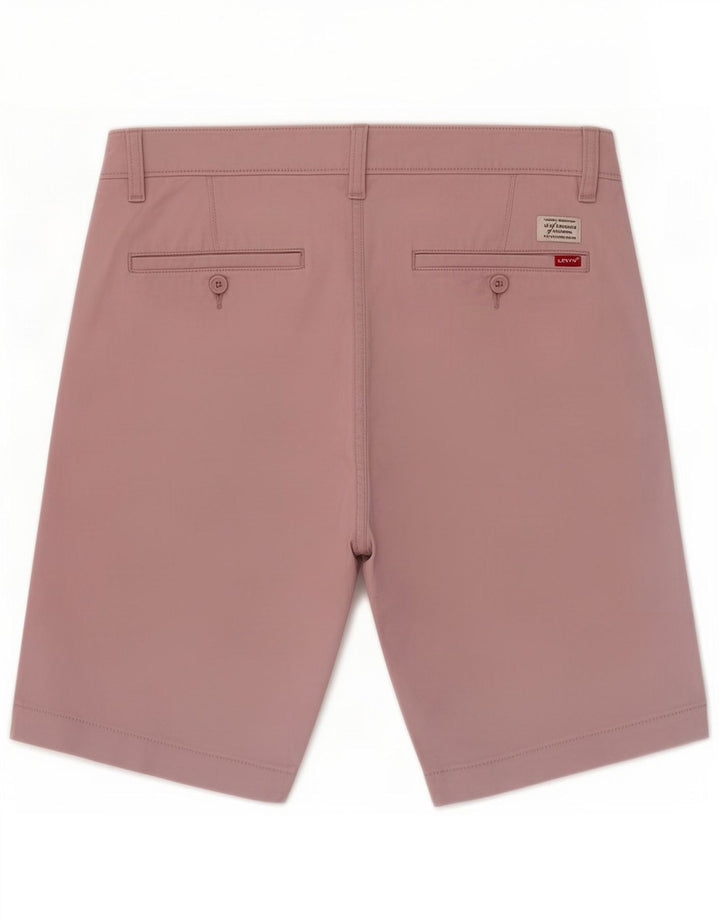 Levi's Mens Chino Shorts W31 Medium Pink Cotton