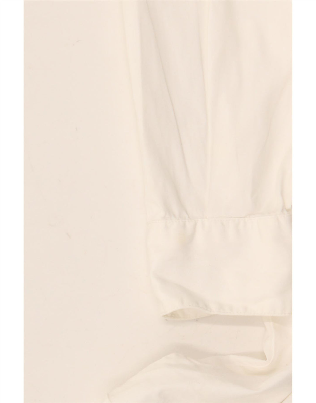 VINTAGE Womens Shirt EU 38 Medium White Floral Cotton