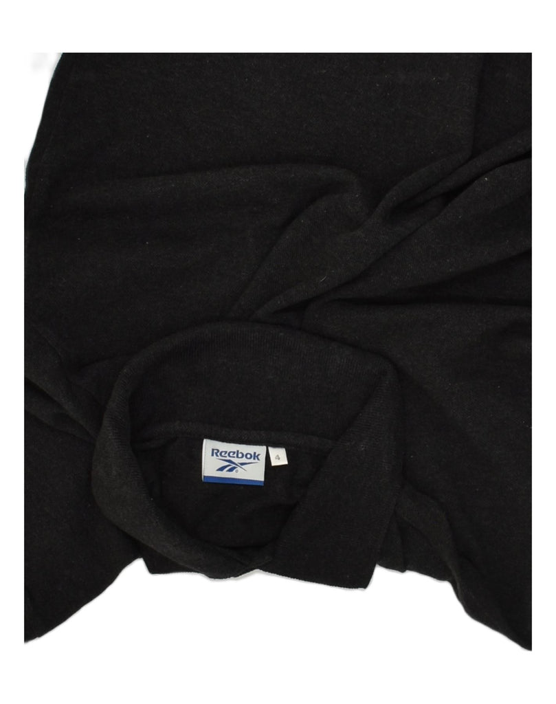 REEBOK Mens Polo Shirt Large Black Cotton | Vintage Reebok | Thrift | Second-Hand Reebok | Used Clothing | Messina Hembry 