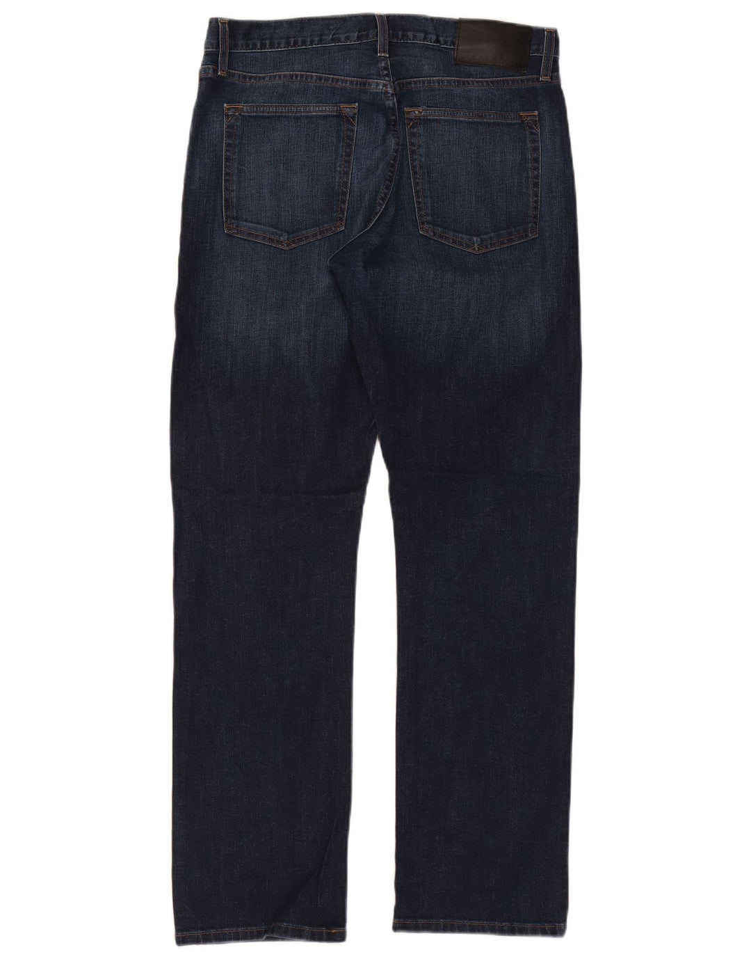 Eddie Bauer Mens Straight Jeans W34 L32 Blue Cotton