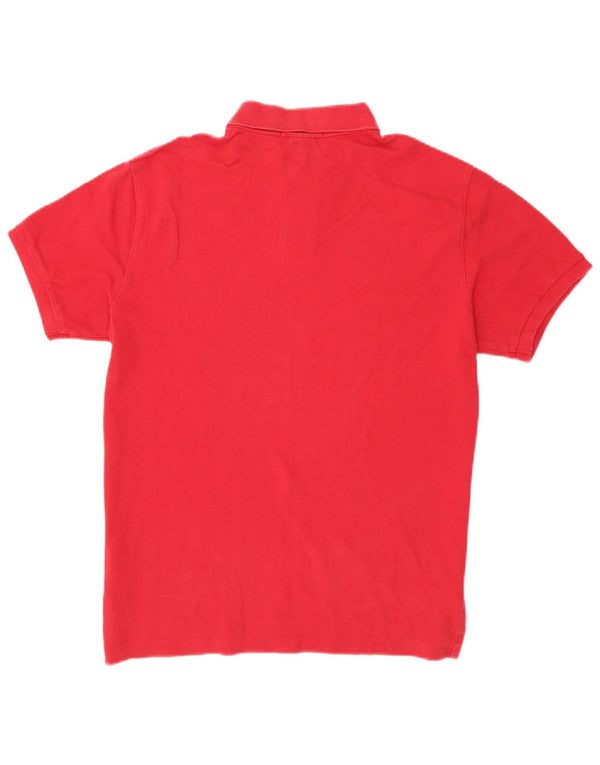 Polo Ralph Lauren Mens Slim Fit Polo Shirt Large Red Cotton