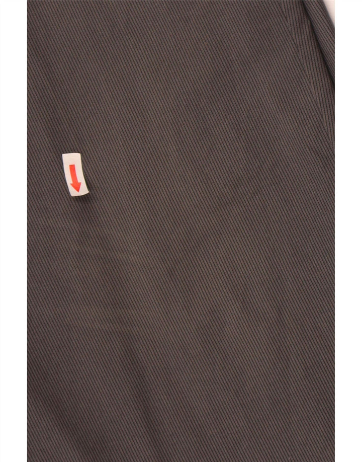 Marks & Spencer Mens Regular Fit Suit Trousers W42 L29 Grey Pinstripe