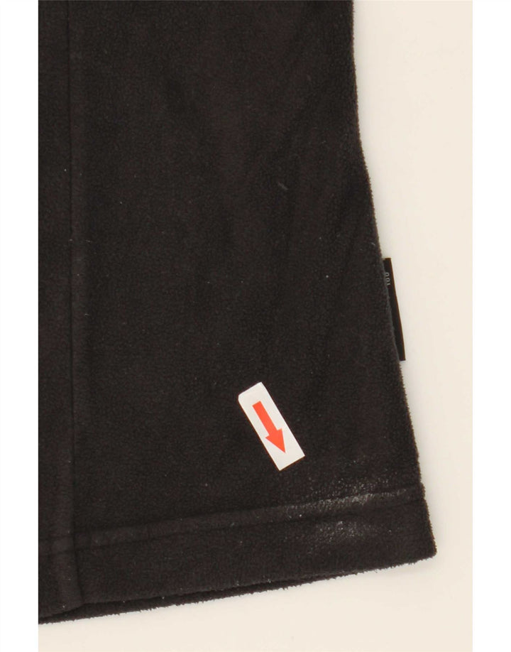 Jack Wolfskin Womens Fleece Jacket UK 14/16 Large Black Polyester