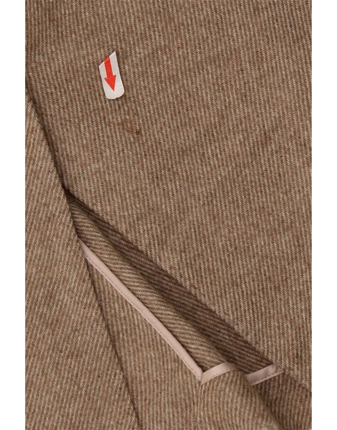 Massimo Dutti Womens 1 Button Blazer Jacket UK 12 Medium Beige