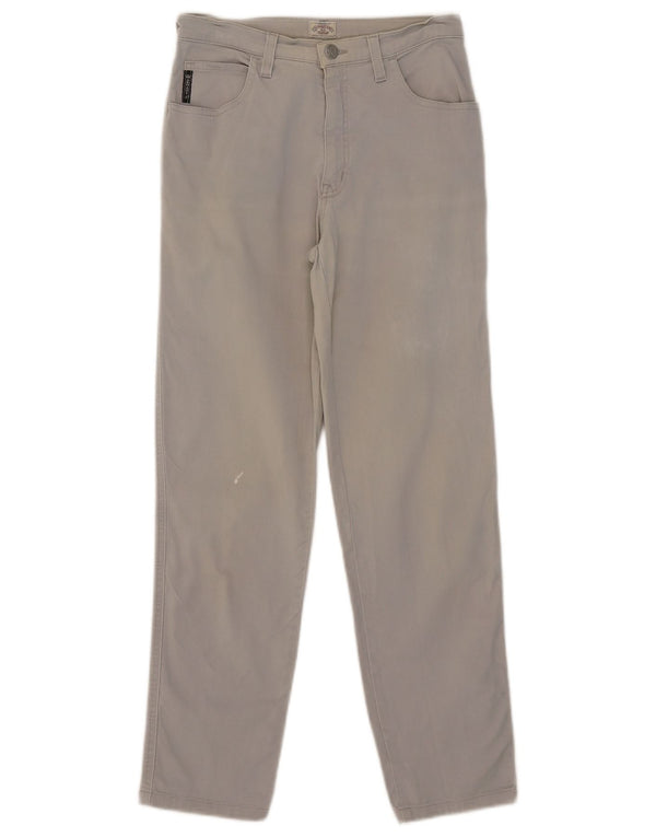 Armani Womens Slim Casual Trousers W26 L27 Grey